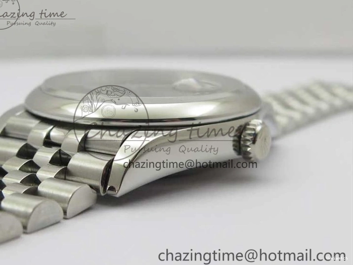 Dial SS Best Roman Jubilee DateJust Edition 126200 1:1 Gray BP Maker 36 Bracelet on 0201